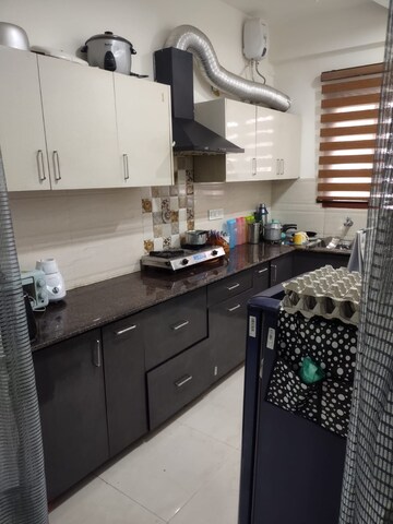 Kitchen in 3 BHK Apartment at MP Metro Towers, Dhakoli Village – for Rent