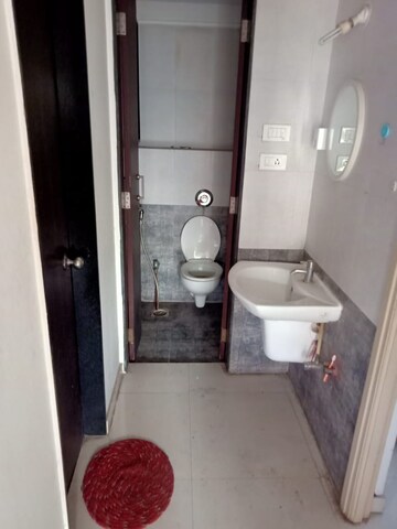 Bathroom in 2 BHK Apartment at Vertical Wisteria Commercial Hub, Mundhwa – for Rent