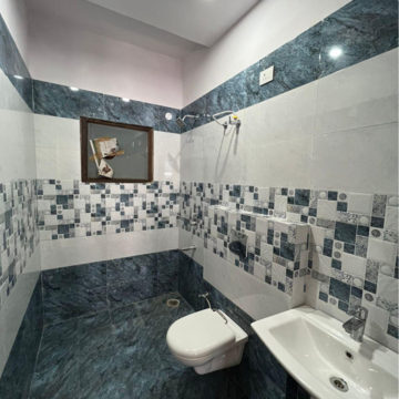 Attached Bathroom in 3 BHK Apartment at Peer Mucchalla – for Rent