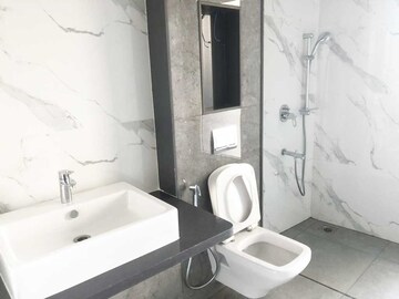 Bathroom in 4 BHK Apartment at Hebbal – for Sale