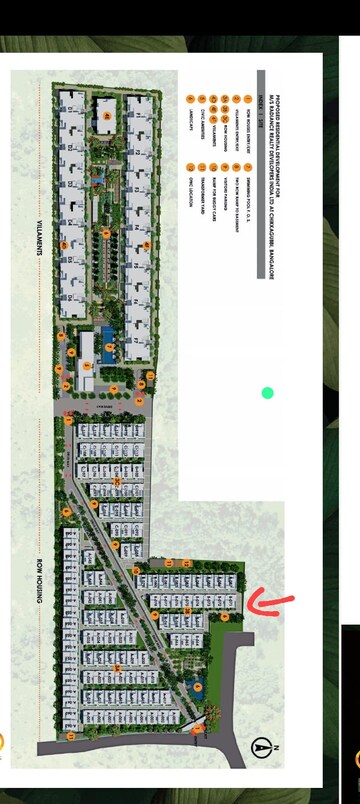 Master Plan in 3 BHK Apartment at Chikkagubbi Village – for Sale