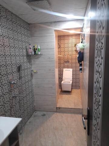 Attached Bathroom in 1 BHK Apartment at Gaur City 2 - 14th Avenue, Sector 16c Greater Noida – for Rent