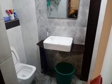 Bathroom in 3 BHK Apartment at Hiranandani Estate, Ghodbunder Road – for Rent
