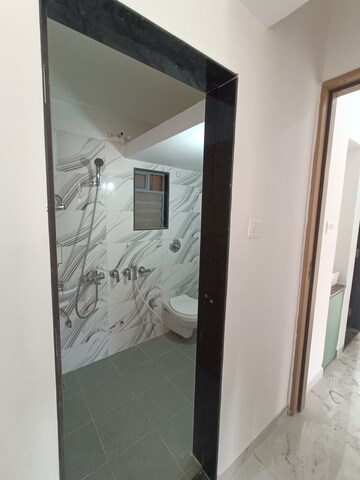 Attached Bathroom in 1 BHK Apartment at Lodha Panacea 1, Dombivli East – for Rent