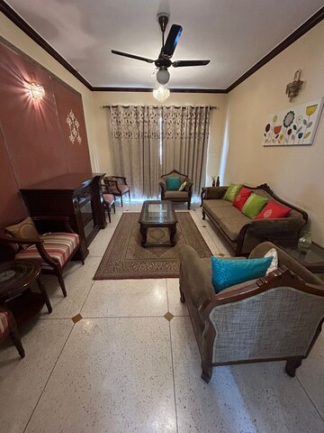 Master Bedroom in 3.5 BHK Apartment at Unitech Palms, South City 1 – for Rent