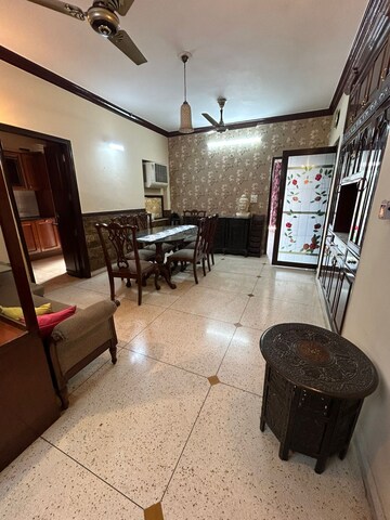 Living Room in 3.5 BHK Apartment at Unitech Palms, South City 1 – for Rent