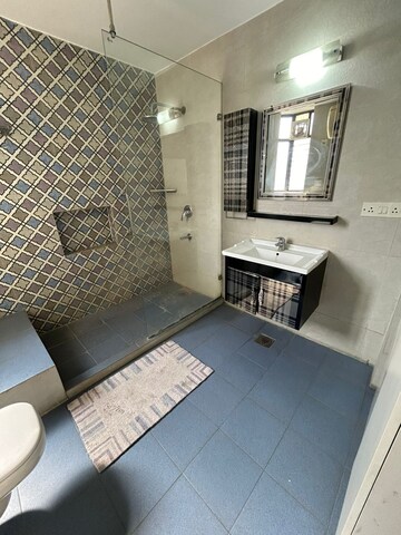 Kitchen in 3.5 BHK Apartment at Unitech Palms, South City 1 – for Rent