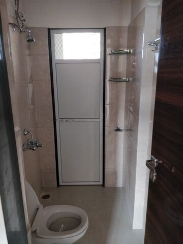 Bathroom in 2 BHK Apartment at Aishwarya CHS Powai, Powai – for Rent
