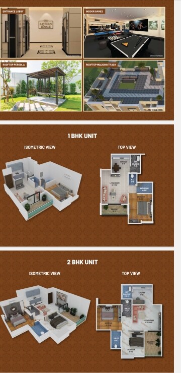 Furnished Amenities in 1 BHK Apartment at Kate Eastern Royale, Lohgaon – for Sale