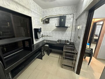 Kitchen in 2 BHK Apartment at Lodha Luxuria Priva, Majiwada – for Rent