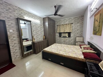 Bedroom in 2 BHK Apartment at Lodha Luxuria Priva, Majiwada – for Rent