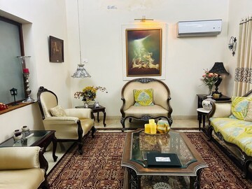 Living Room in 5 BHK Independent House at Banjara Hills – for Rent