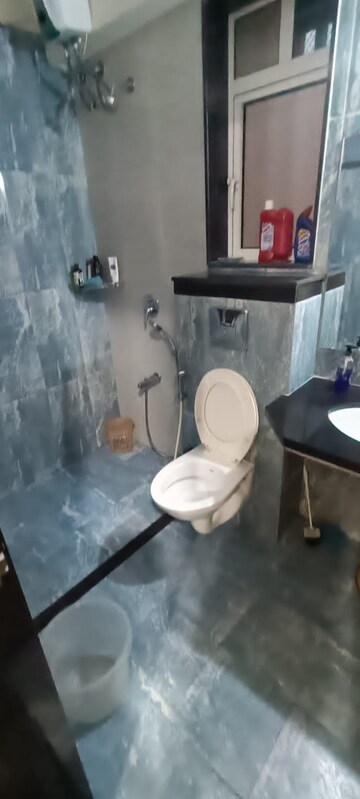 Bathroom in 1 BHK Apartment at Ramesh Nagar – for Rent