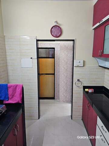 Kitchen in 1 BHK Apartment at Ramesh Nagar – for Rent