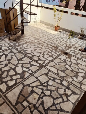 Balcony in 3 BHK Builder Floor at Sector 15 ii – for Rent