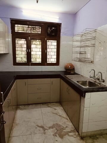 Kitchen in 3 BHK Builder Floor at Sector 15 ii – for Rent