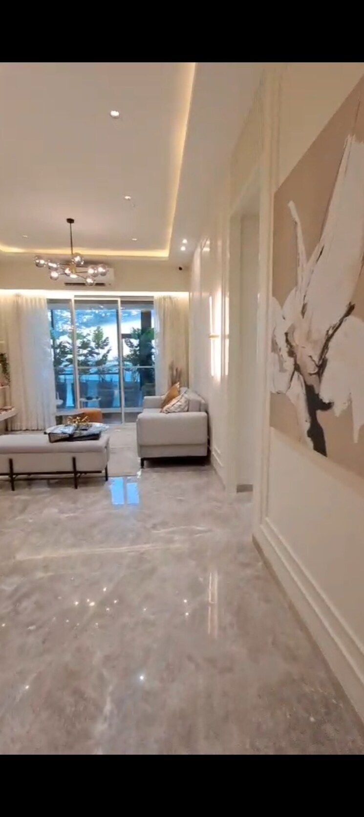 Living Room, indiabulls-one-indiabulls 4 Bedroom 1950 Sq.Ft. Apartment In Pokhran Road No Two Thane 8007429