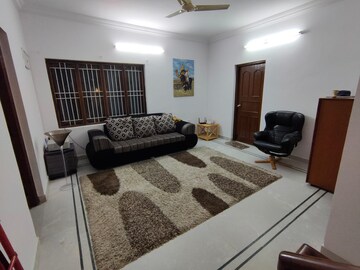 Living Room in 4 BHK Apartment at Kalyan Nagar – for Sale