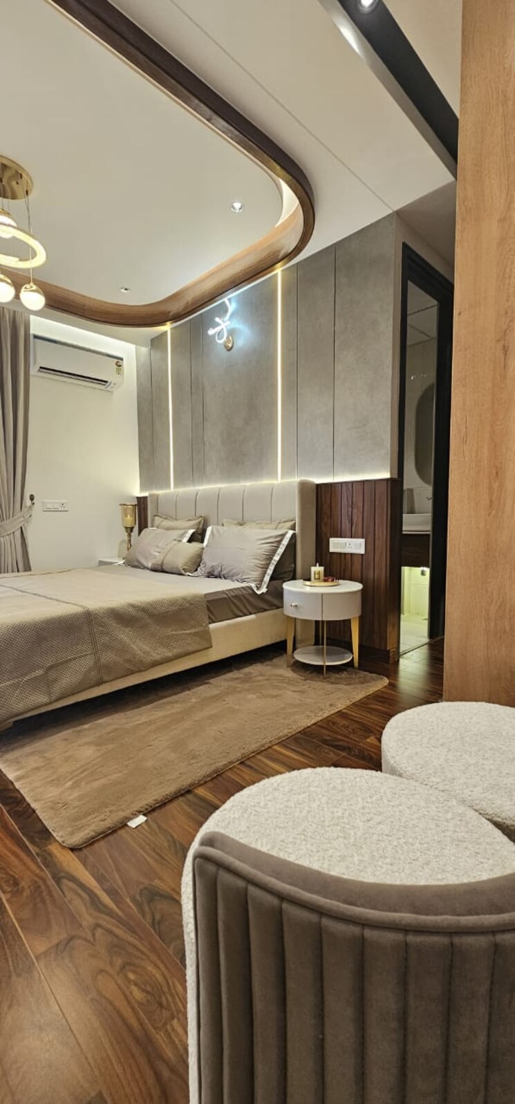 Bedroom, harmony-imperial-apartments 3 Bedroom 1800 Sq.Ft. Apartment In Kishanpura Zirakpur 8007630