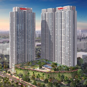 2 BHK Apartment For Rent in Raymond Ten X Era, Pokhran Road No 1