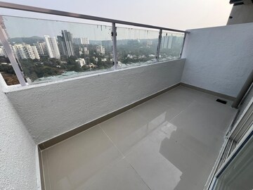 Balcony in 2 BHK Apartment at Prithvi Sai Velocity Phase II, Bavdhan – for Rent