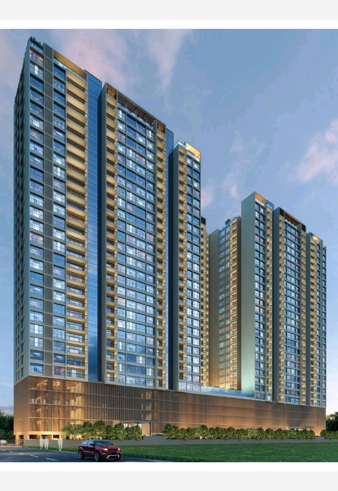 2 BHK Apartment For Sale in Kumar Parth Towers