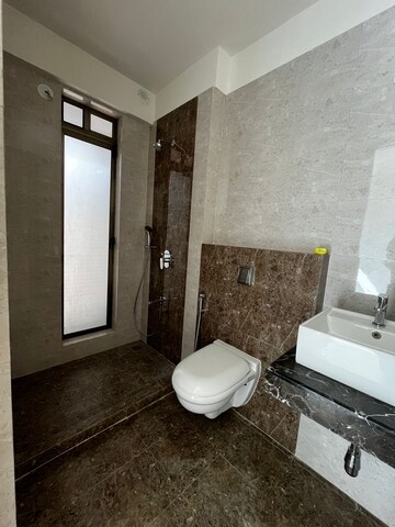 Bathroom in 3 BHK Apartment at Rajesh Raj Infinia, Malad West – for Sale