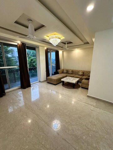 Living Room in 3 BHK Builder Floor at Ansal Plaza Sector-23, Sector 23 – for Rent