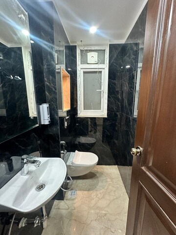 Bathroom in 4 BHK Apartment at Anand Niketan – for Rent