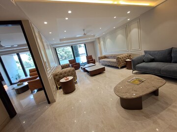 Living Room in 4 BHK Apartment at Greater Kailash ii – for Rent
