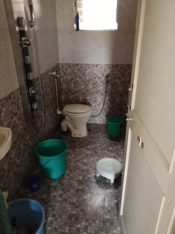 Bathroom in 1 BHK Apartment at Dhanori – for Rent