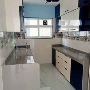 Kitchen in 2.5 BHK Apartment at Shilp Tower, Lower Parel – for Rent