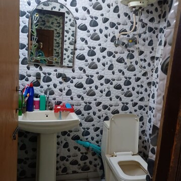 Bathroom in 2 BHK Builder Floor at Khirki Extension – for Rent