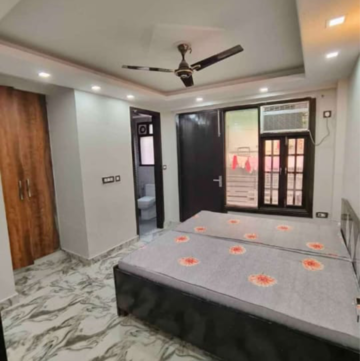 Bedroom in 2 BHK Builder Floor at Panchsheel Vihar – for Sale