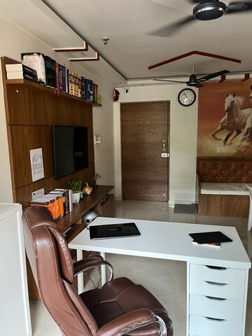 Master Bedroom in 2 BHK Apartment at Cosmos Habitat, Majiwada – for Rent