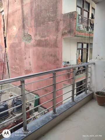 Balcony in 2 BHK Builder Floor at Mehrauli – for Rent