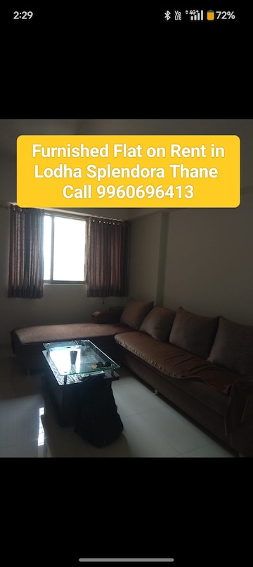 Bedroom in 1.5 BHK Apartment at Lodha Splendora, Ghodbunder Road – for Rent