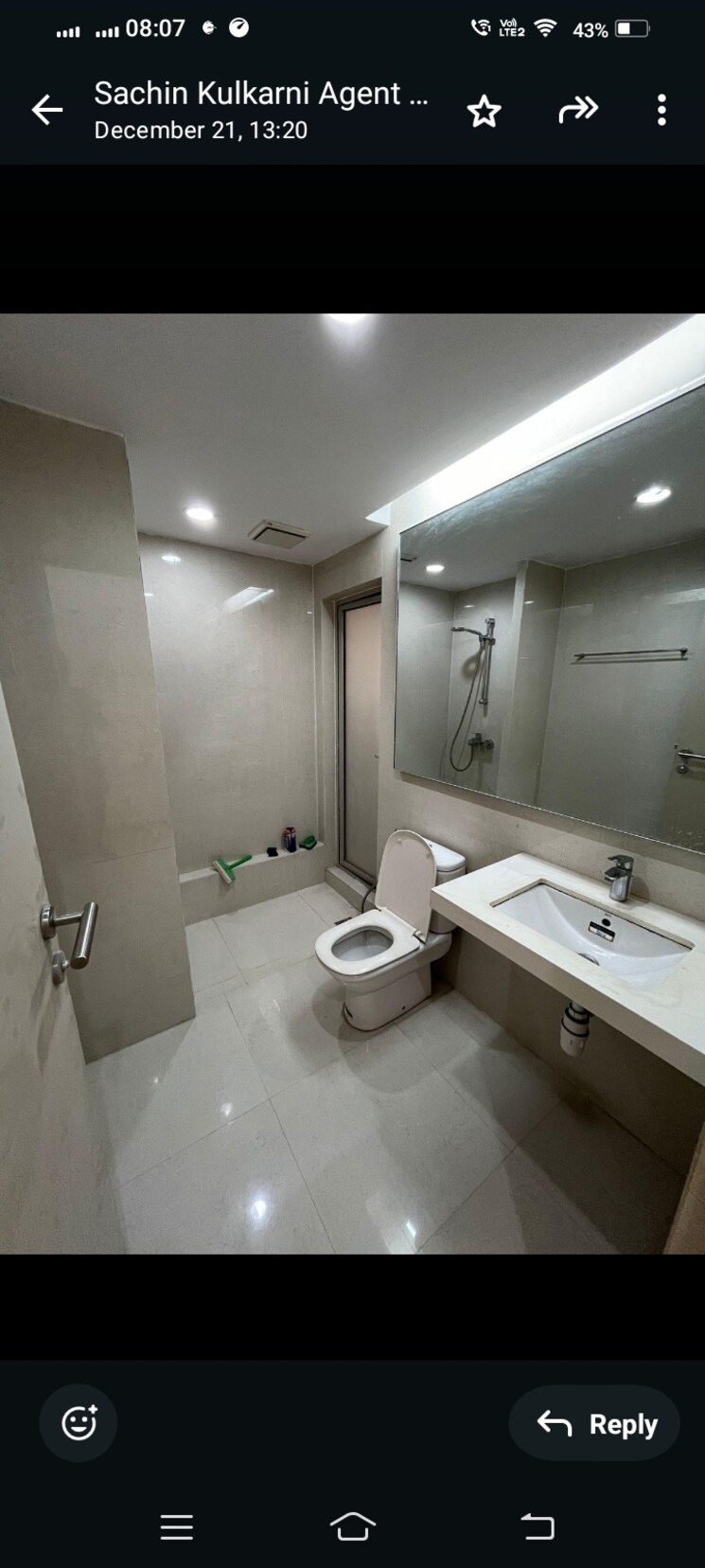 Bathroom, rodas-enclave-woodstock 2 Bedroom 720 Sq.Ft. Apartment In Patlipada Thane 8008500