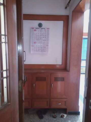 Bathroom in 3 BHK Apartment at Dheeraj Valley, Goregaon East – for Rent