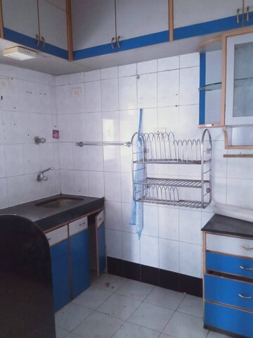 Kitchen in 3 BHK Apartment at Dheeraj Valley, Goregaon East – for Rent
