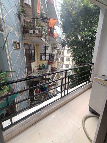 Balcony in 2 BHK Builder Floor at Malviya Nagar – for Rent