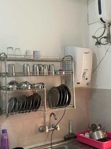 Staircase in 3 BHK Apartment at Puri Aman Vilas, Sector 89 – for Rent