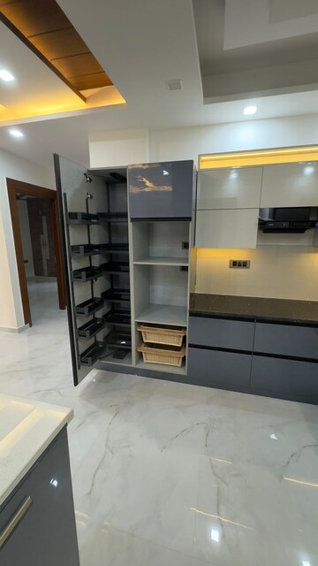 Kitchen in 4 BHK Builder Floor at Puri Aman Vilas, Sector 89 – for Rent