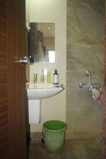 Bathroom in 3 BHK Apartment at Venkatesh Graffiti, Keshav Nagar – for Rent