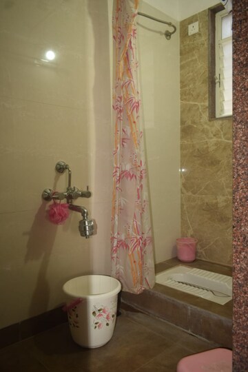 Bathroom in 3 BHK Apartment at Venkatesh Graffiti, Keshav Nagar – for Rent