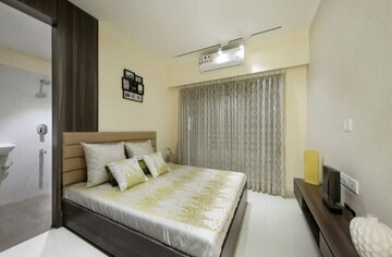 Bedroom in 1 BHK Apartment at JSB Nakshatra Greens, Naigaon East – for Rent