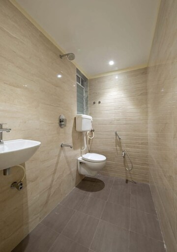 Bathroom in 2 BHK Apartment at JSB Nakshatra Greens, Naigaon East – for Rent