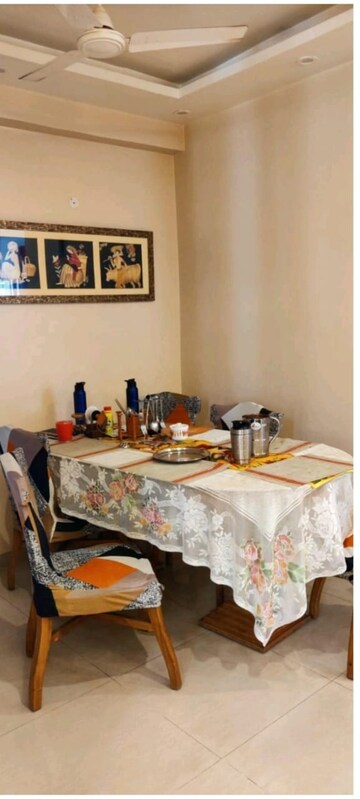 Living Room in 3 BHK Apartment at Omaxe Residency, Gomti Nagar – for Rent