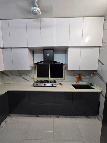 Master Bedroom in 1 BHK Apartment at Swastik Residency 1, Ghodbunder Road – for Rent