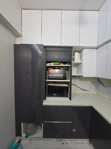 Kitchen in 1 BHK Apartment at Swastik Residency 1, Ghodbunder Road – for Rent